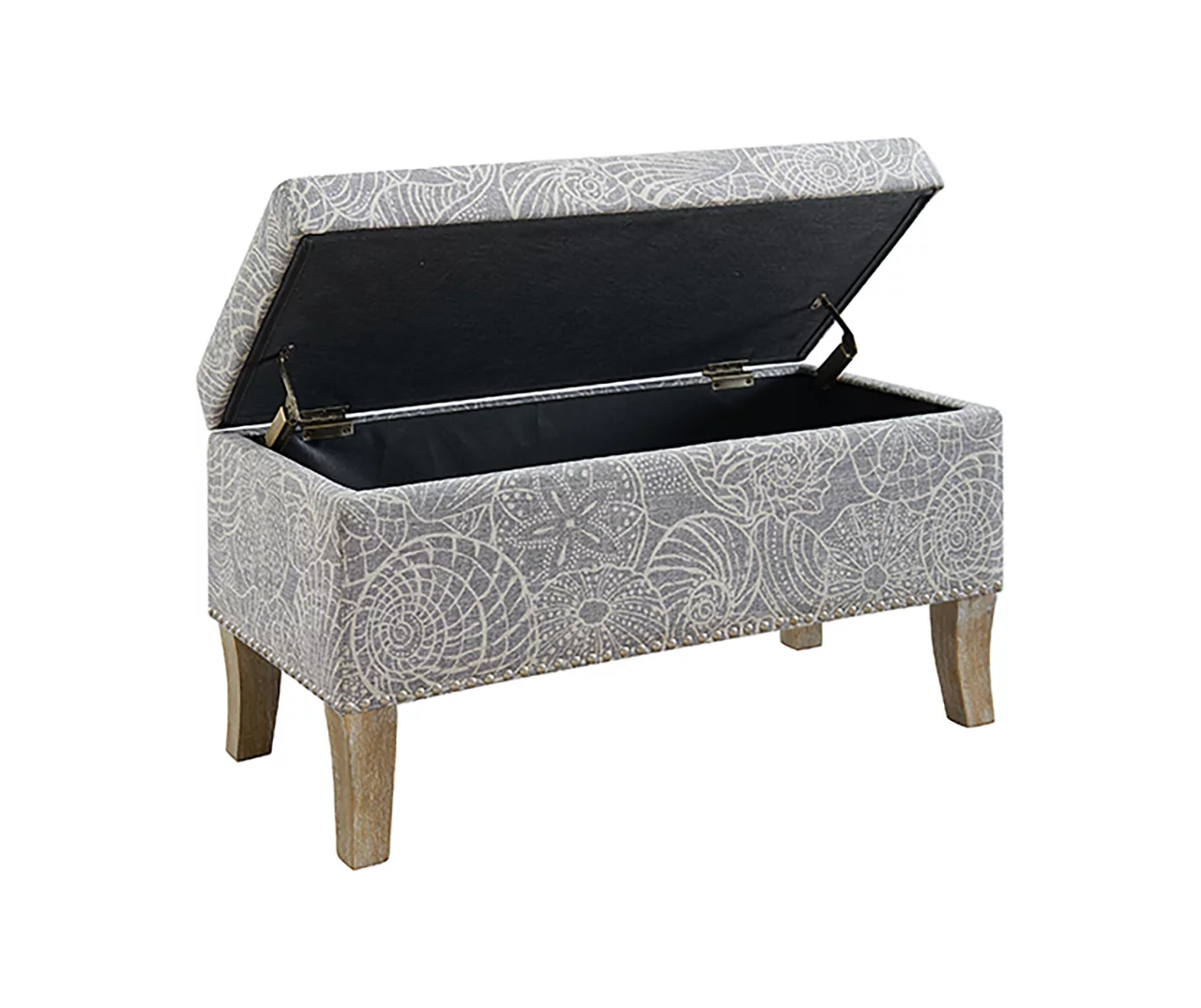 Lisa Seashell Storage Ottoman - Image 5