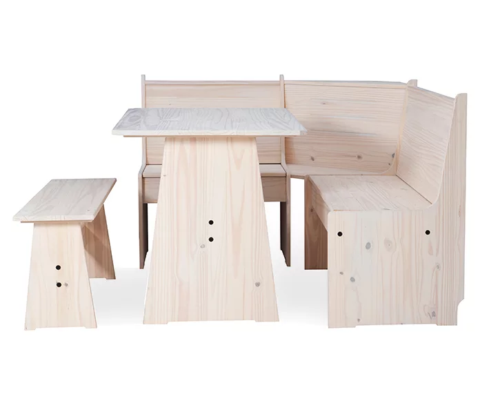 Cape Cod 3-Piece Breakfast Nook Set - Image 9