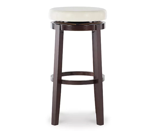 Clea 29" Padded Vinyl Swivel Counter Stool - Image 4