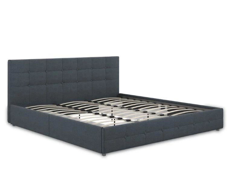 Atwater Living DHP Ryder Linen Upholstered Bed With Storage - Image 13