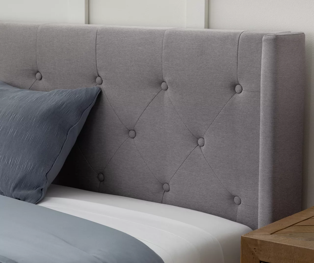 Brookside Isabelle Upholstered Wingback Bed - Image 7