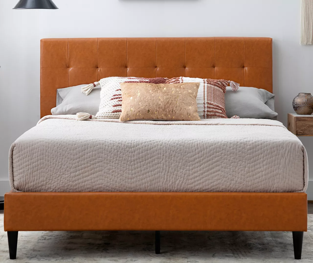 Brookside Cara Square Tufted Platform Bed - Image 5