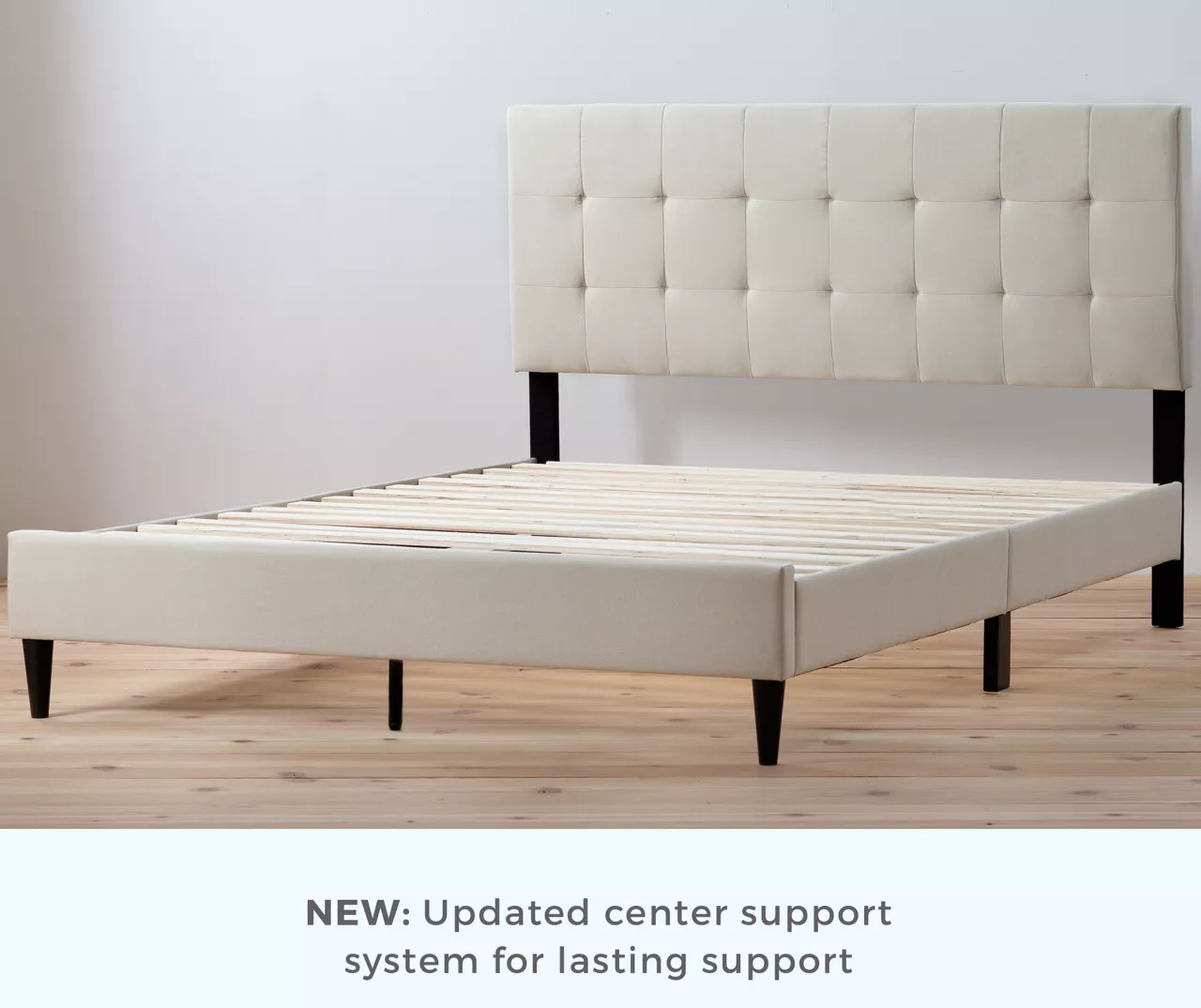 Brookside Cara Square Tufted Platform Bed - Image 20