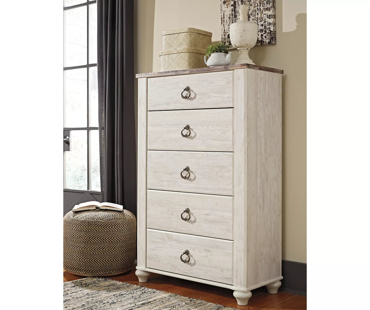 Willowton 5-Drawer Storage Chest - Image 2