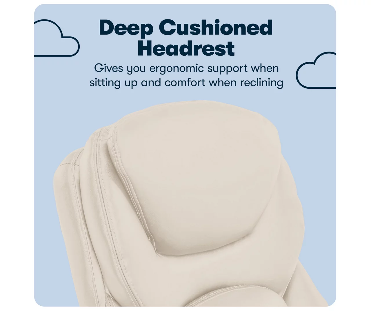 Serta Claremont Bonded Leather Office Chair - Image 13