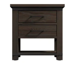 Cameron Cocoa 2-Drawer Nightstand