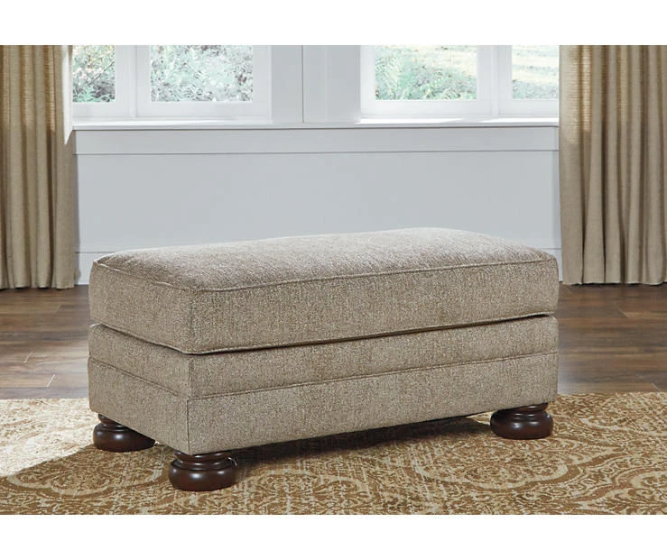 Kananwood Oatmeal Ottoman - Image 2