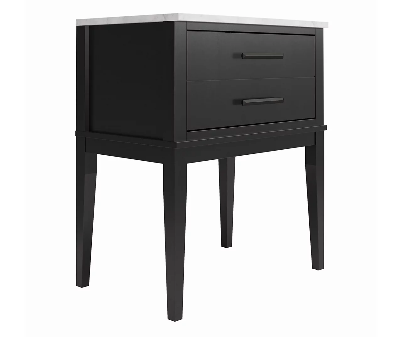 Ameriwood Madison Lane Faux Marble Nightstand - Image 4