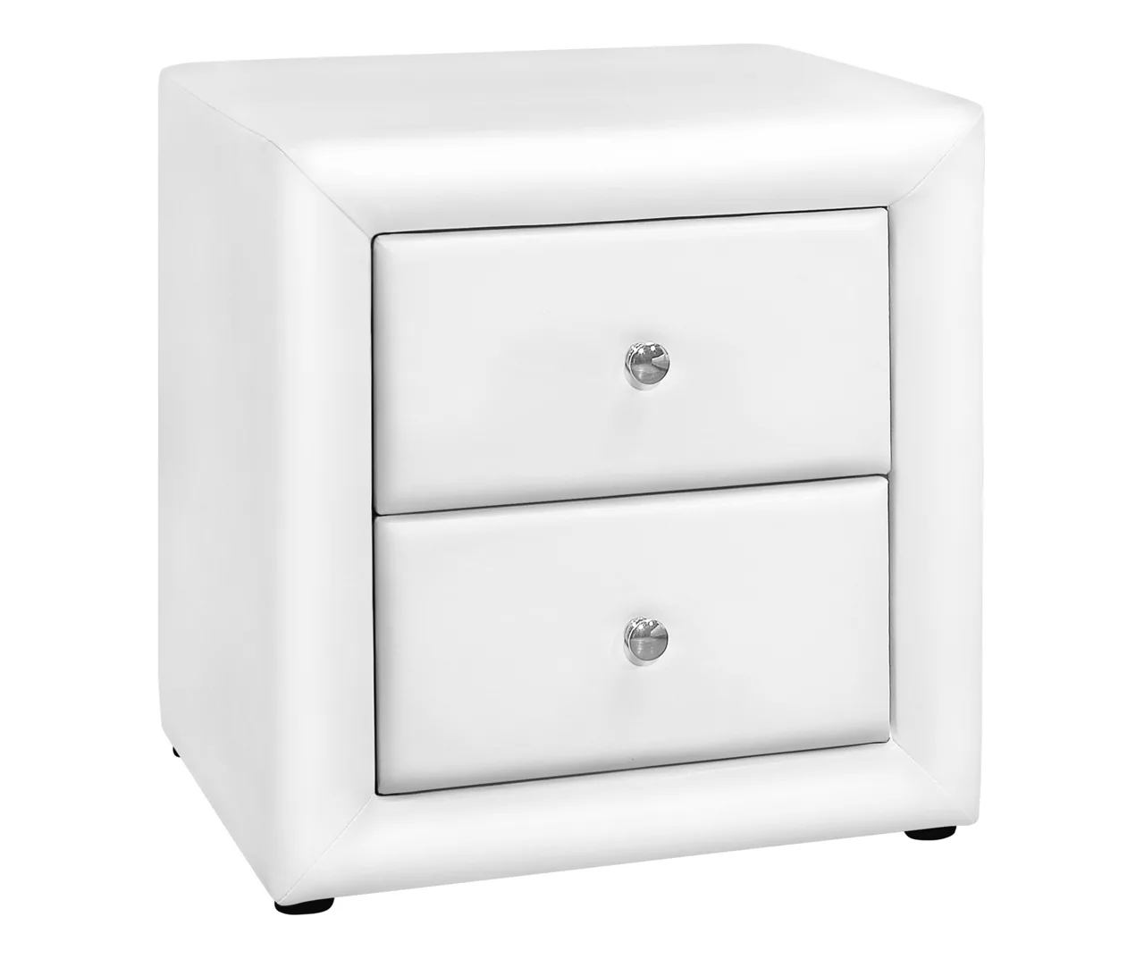Monarch Faux Leather Nightstand - Image 2