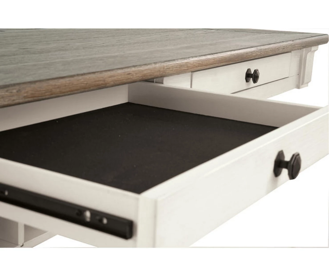 Bolanburg Counter-Height Dining Table With Wine Bottle Storage - Image 3