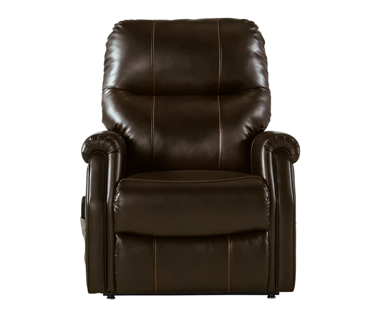 Markridge Chocolate Faux Leather Power Lift Recliner