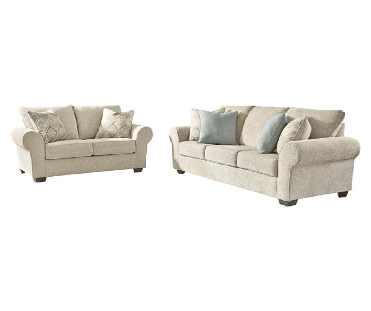 Haisley Ivory Sofa - Image 7
