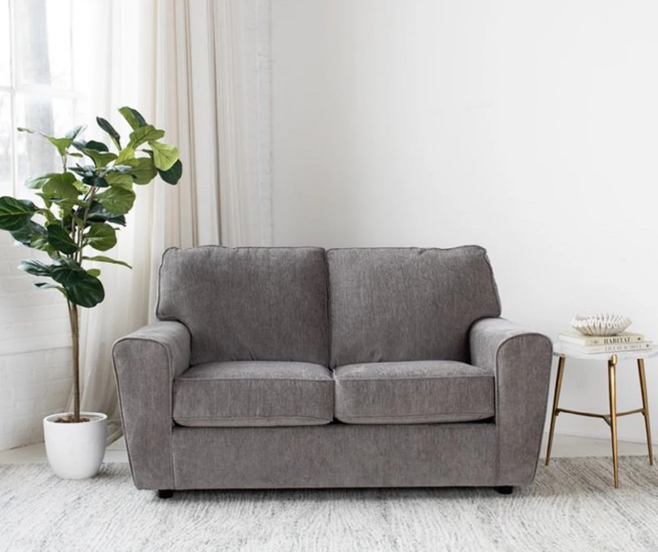 Arlis Gray Loveseat - Image 6