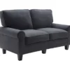 Copenhagen Charcoal Loveseat
