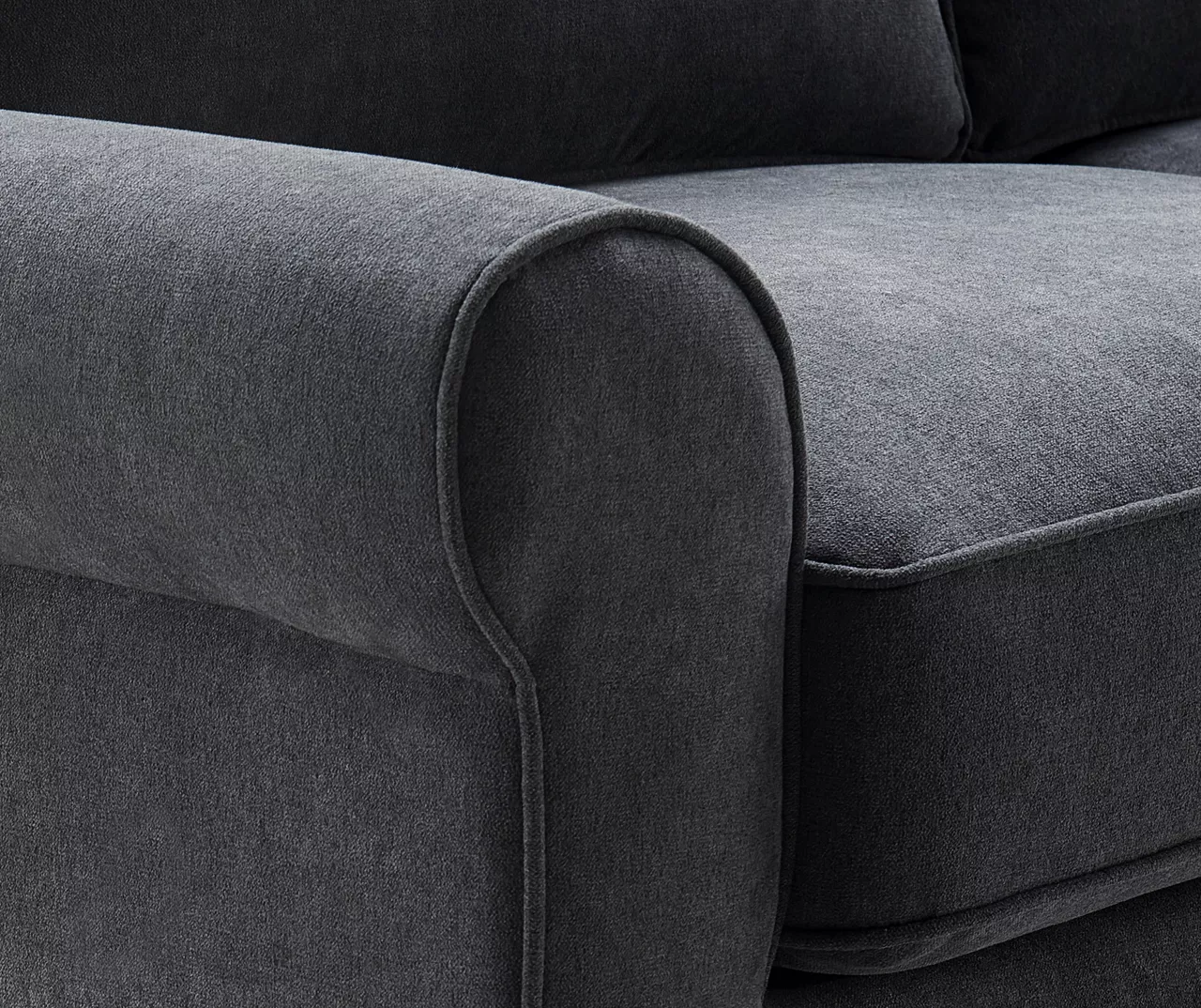 Copenhagen Charcoal Loveseat - Image 8