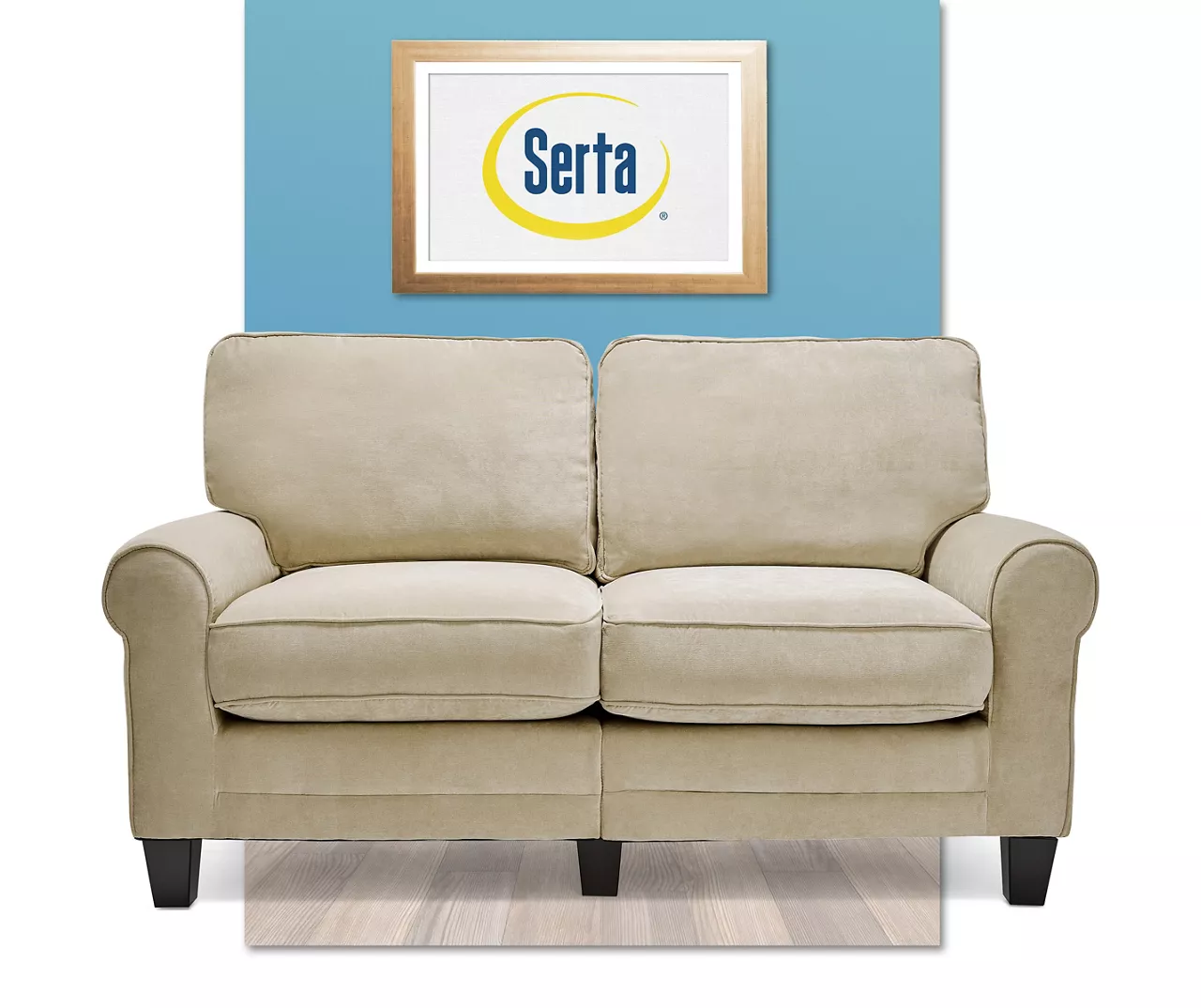 Copenhagen Tan Loveseat - Image 12