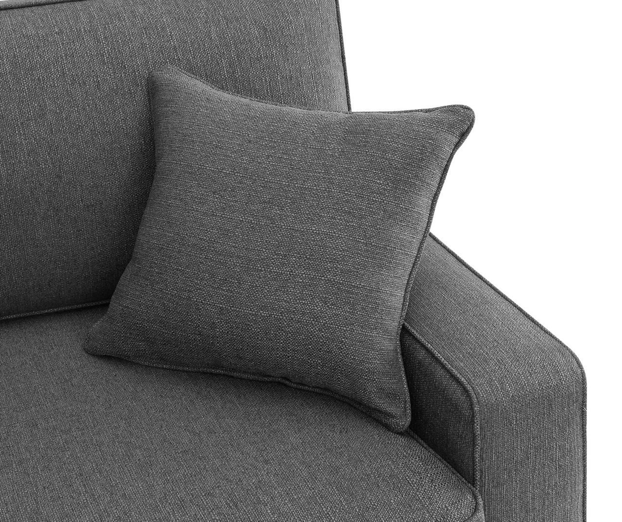 Palisades Dark Gray Loveseat - Image 8