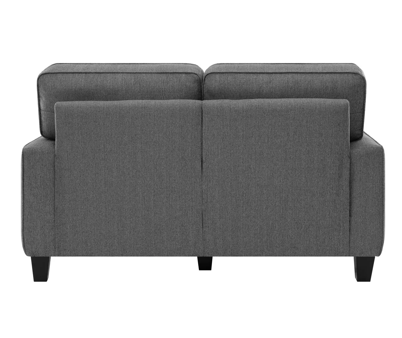 Palisades Dark Gray Loveseat - Image 4