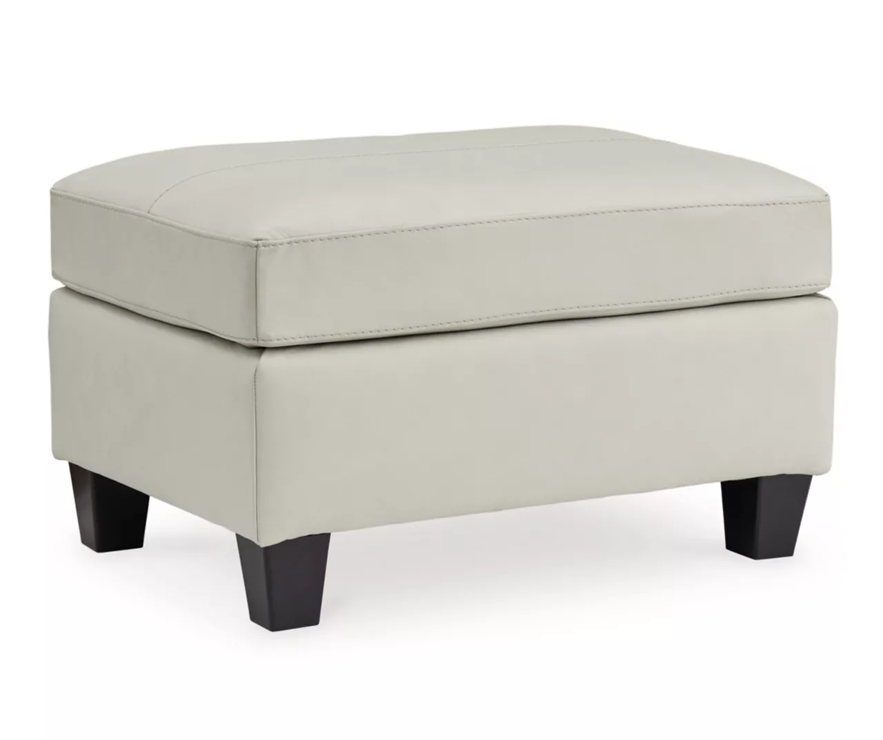 Signature Design By Ashley Genoa Leather Ottoman