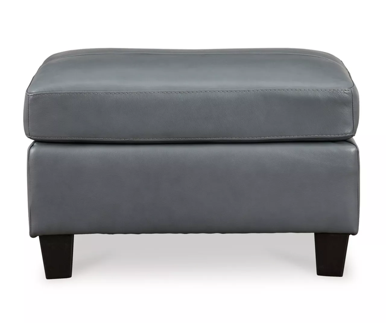 Signature Design By Ashley Genoa Leather Ottoman - Image 9