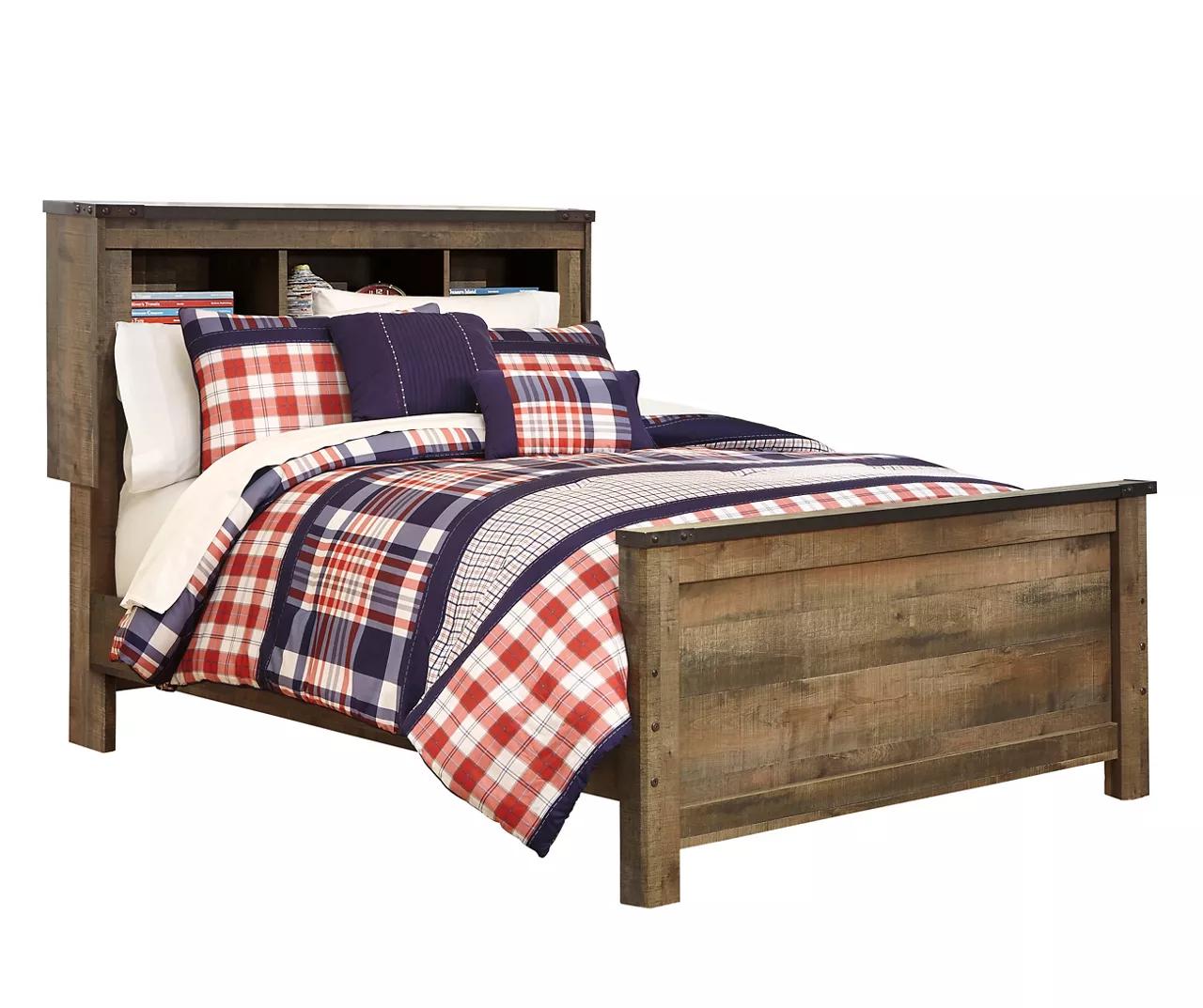 Signature Design By Ashley Trinell Full Bookcase Bed - Image 2