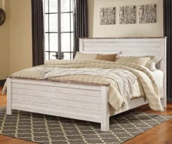 Signature Design By Ashley Willowton California King Panel Bed