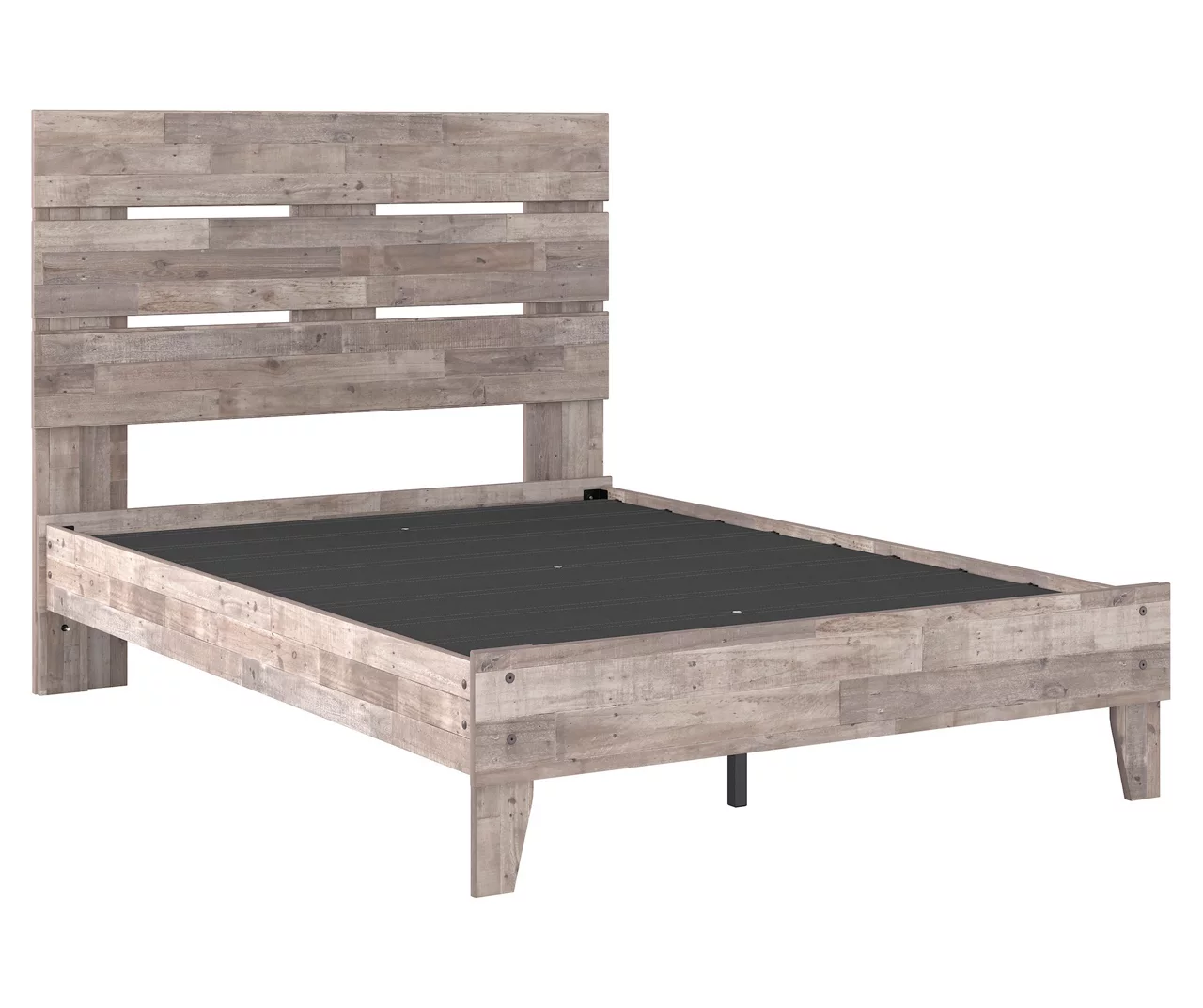 Signature Design By Ashley Neilsville Whitewash Full Panel Platform Bed - Image 2