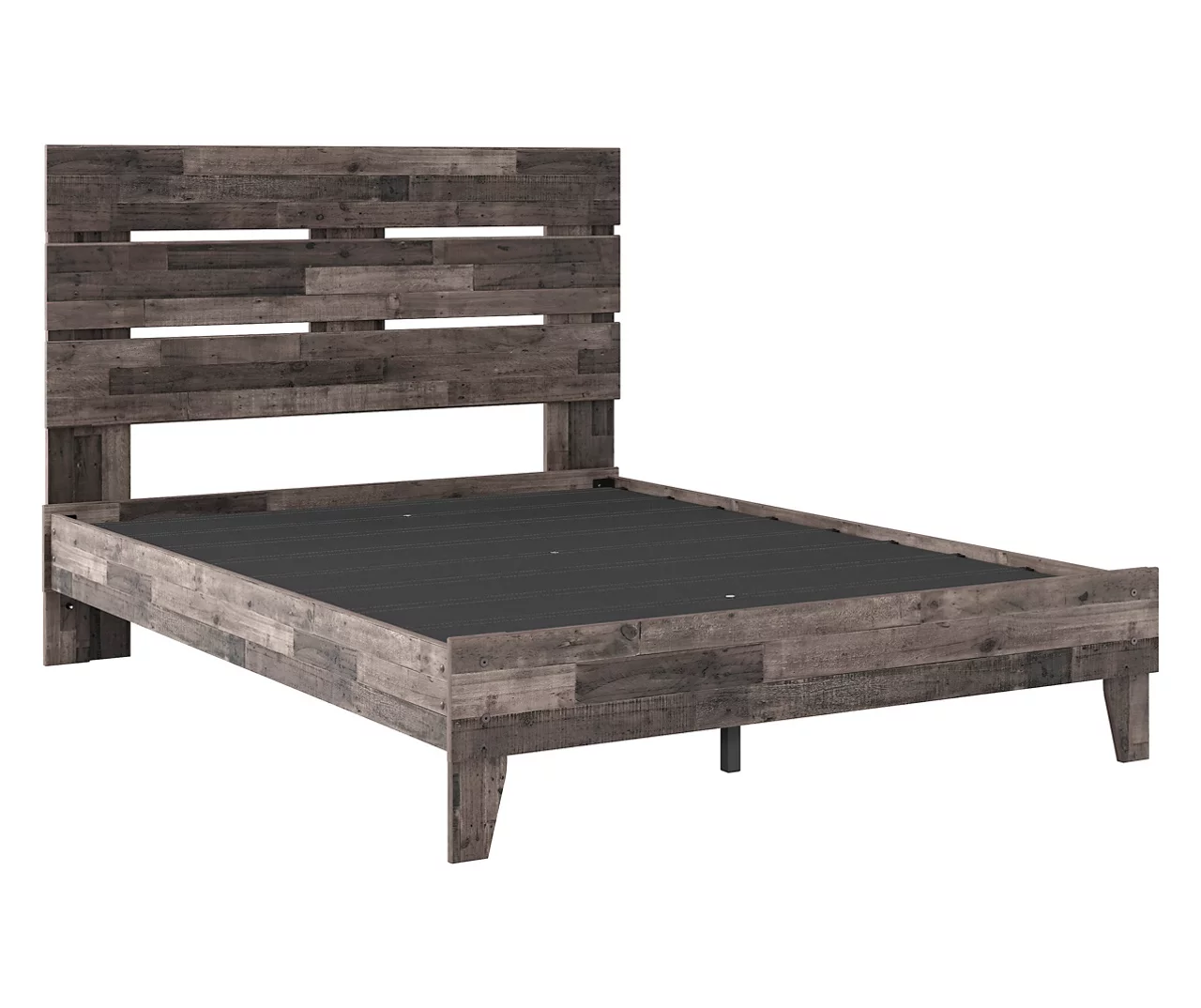 Signature Design By Ashley Neilsville Gray Queen Panel Platform Bed - Image 2