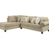 Signature Design By Ashley Dovemont Sectional With Left-Facing Chaise